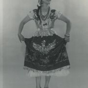 Lena Archuleta as a member of Ballet Espanol, Denver, Colo.