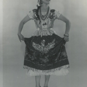 Lena Archuleta as a member of Ballet Espanol, Denver, Colo.