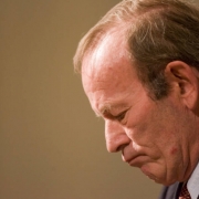 0498 Denver Broncos owner Pat Bowlen said that this is the toughest decission he has had to make in 25 years during a press conference to discuss Shanahan's career in the Bronco orginization at Dove Valley in Englewood Colo., Tuesday December 30, 2008....