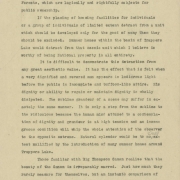 Memorandum : plans for Trappers Lake, White River National Forest.