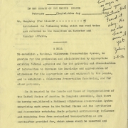 Wilderness Act (draft February 28, 1956)