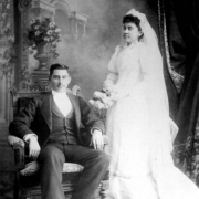 Eusebio Chacón and Sophia Barela