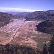 Camp Hale, Colorado, the training headquarters of the Tenth Mountain Division from 1943-1944.