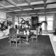 Dining room, Crawford Hill house