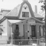 2814 Champa St. Owned by George Apodaca until 1978 and known as "The Indian House" locally