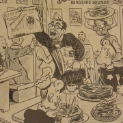 A Hessie and Tessie cartoon from the Joe "Awful" Coffee Collection.