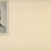 Studio portrait of D. I. Ezekiel, a resident of Georgetown (Clear Creek County), Colorado. The man wears a wool sack jacket, a shirt with an upstanding collar and a bow tie. He has gray hair and a full, gray, mustache.