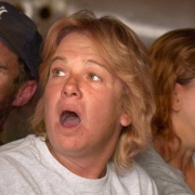 Friends of Terry Barton react to the news that she had been charged with arson.