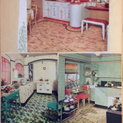 Kitchen inspiration page in scrapbook. Gertrude Reasor Papers (WH883)