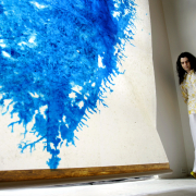 Artist Halim Al-Karim recently moved to Denver from Amsterdam but grew up in Iraq, leaving behind the brutality of the brutality of Saddam Hussein. Al-Karim has an exhibit entitled "Passage to Sumer" at the Robischon Gallery in LoDo.