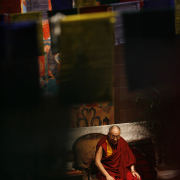 The Dalai Lama held a special audience with local Chinese and Mongols Saturday morning at the Newman Center on the DU campus.