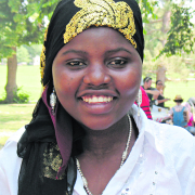 Sahra Bashir, 16, from Somalia