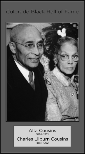 Alta Cousins, 1884-1971 and Charles Lilburn Cousins, 1881-1962