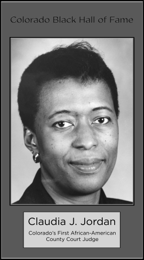 Claudia J. Jordan, Colorado's First African American County Court Judge
