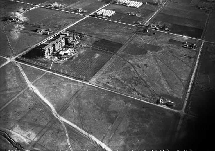 House of the Good Shepherd, aerial view, X-28905, 2/18/1930, https://digital.denverlibrary.org/nodes/view/1100078.