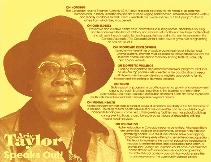 Arie Taylor Speaks Out