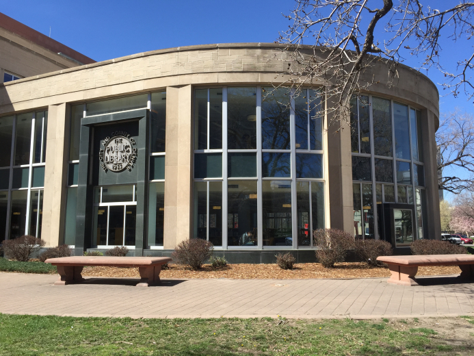 Photograph of Hoyt rotunda, Denver Public Library.