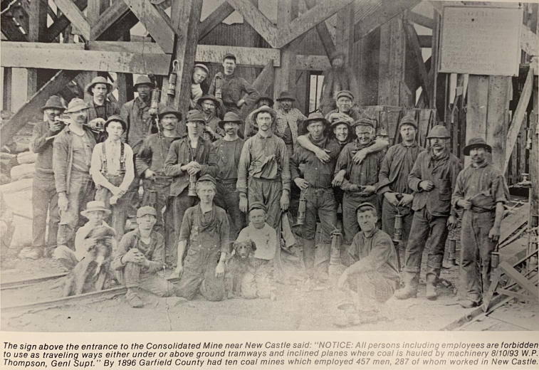 New Castle Miners 1893 (Garfield County, Colorado: The First Hundred Years)