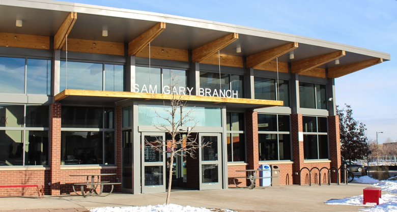Photo of Sam Gary Library.