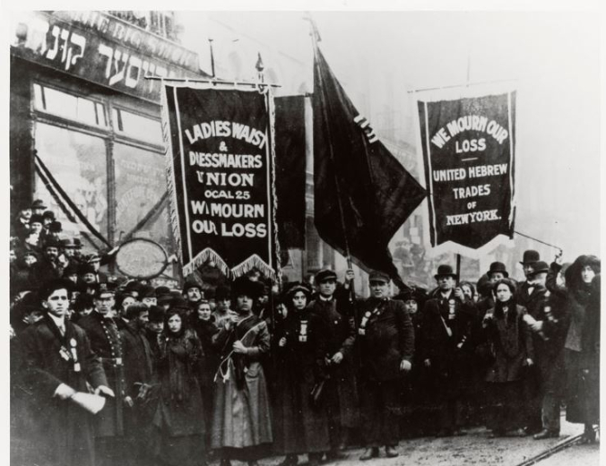 Triangle Shirtwaist Factory Protest 1911