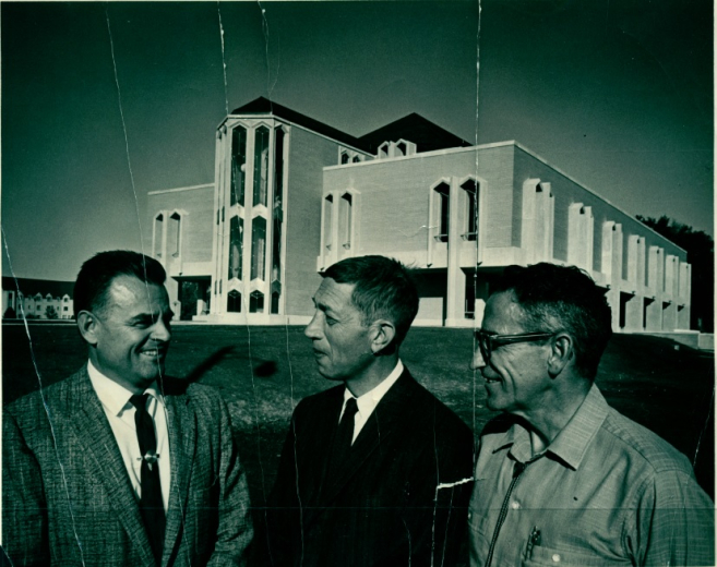 Victor (middle) with other Colorado architects