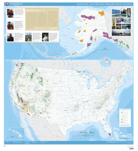 Aldo Leopold Wilderness Research Institute and U.S. Geological Survey Map, 2004
