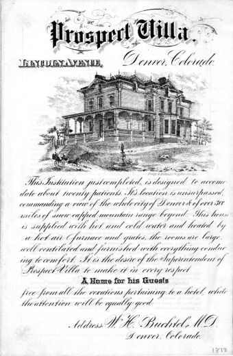 Prospect Villa, Lincoln Avenue, Denver, Colorado