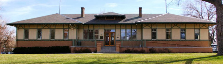 Bathhouse at Washington Park built in 1911 and designed by Frederick Ameter and James Hyder.