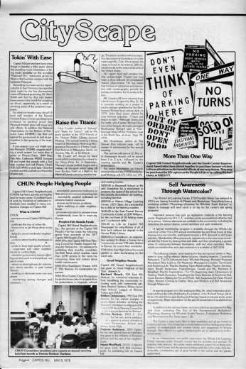 Capitol Hill Newsletter: Volume 1 Number 1