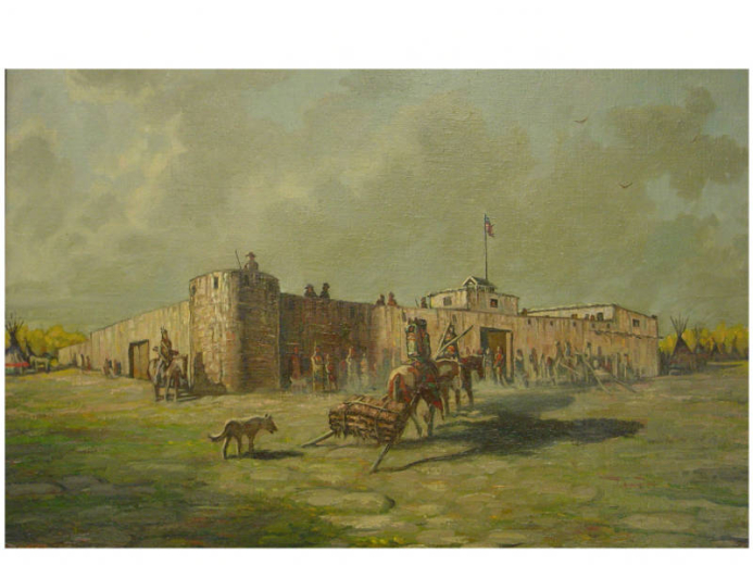 Bent's Fort [art original]