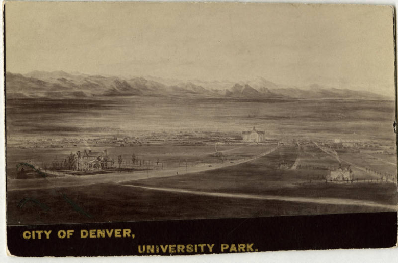 City of Denver, University Park, illustration
