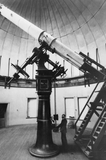 Chamberlin Observatory, University of Denver, interior view