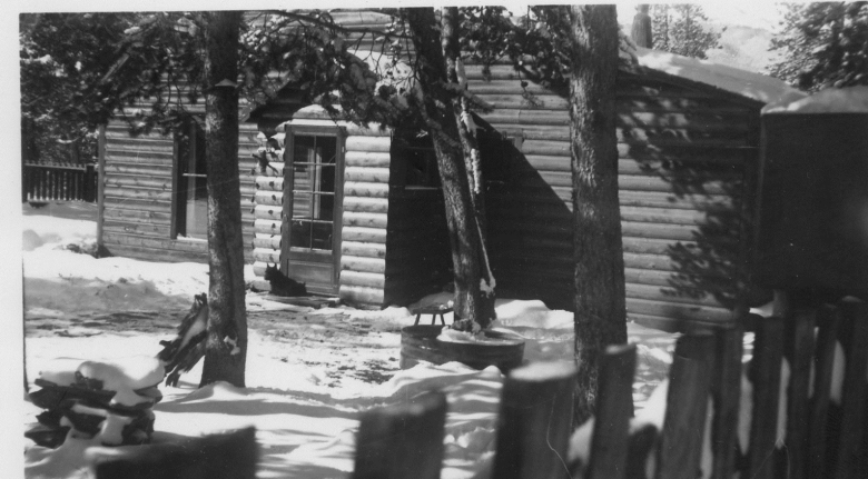 Belle loved her log cabin