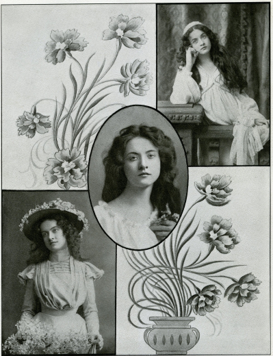 Maude as Juliet when she was 15 years old