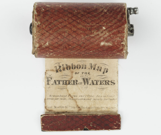 Ribbon map of the Father of Waters. St. Louis, Mo.: Moeller