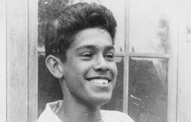 Rodolfo "Corky" Gonzales as a young boy