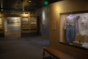 A view of the Blair-Caldwell African American Research Library museum