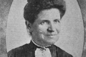 Mary Sabin in the 1911 East High School Yearbook