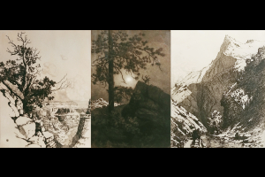 Canyon Rim, Arizona; Misty Moonlight, Estes Park, Colorado; and Bear Creek Canyon, Denver, Colorado