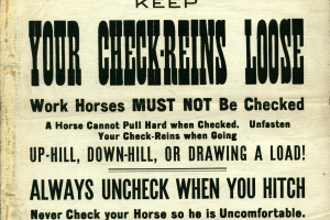 Notice to Drivers poster (WH2392, FF8)