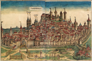 Image of Nuremberg, from the Nuremberg Chronicle