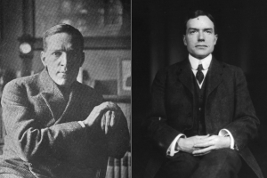 Upton Sinclair and John D. Rockefeller, Jr.