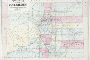 Thayer's Map of Colorado