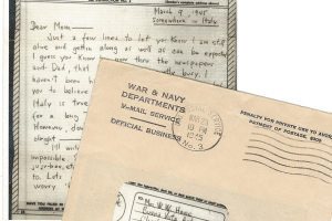 Victory Mail and Envelope