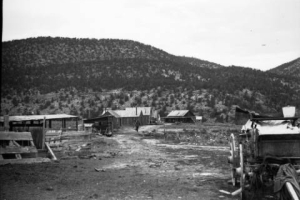 Main Street of Piñon, Colorado
