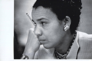 Rachel Noel at DPS board meeting