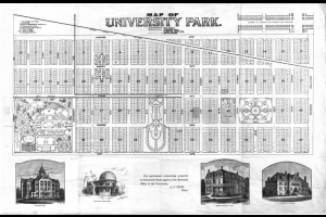 Map of University Park (Denver, Colo.)