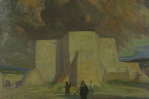 Saint Francis of Assisi Church, Taos, N. M [art original].